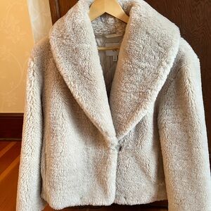 NWOT Banana Republic Shearling Coat